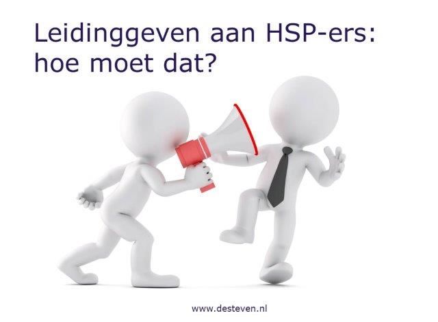 Leidinggeven aan HSP-ers