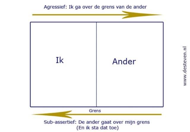 Assertief, sub-assertief en agressief gedrag