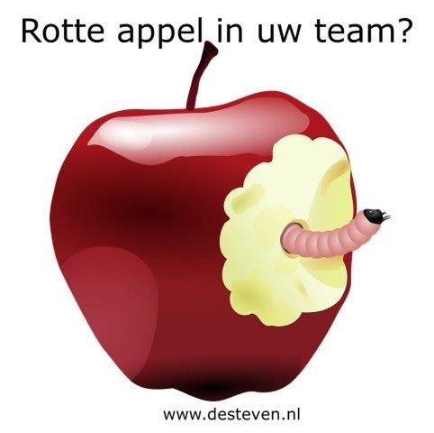 Rotte appel in het team