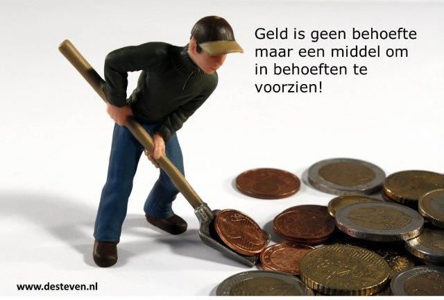 Geld behoefte