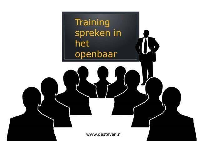 Training spreken in het openbaar