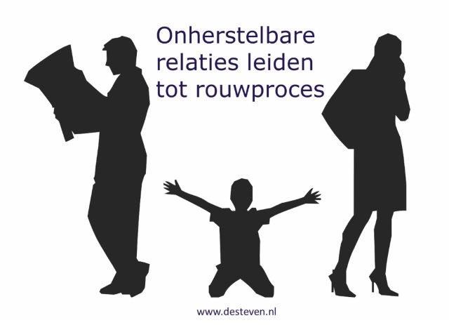 Onherstelbare relaties leiden tot rouwproces