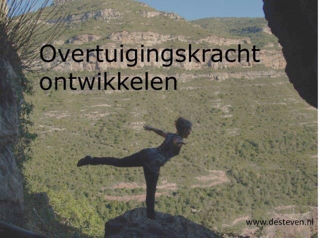 Overtuigingskracht ontwikkelen