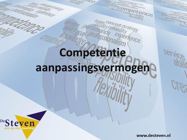 Aanpassingsvermogen competentie of kwaliteit