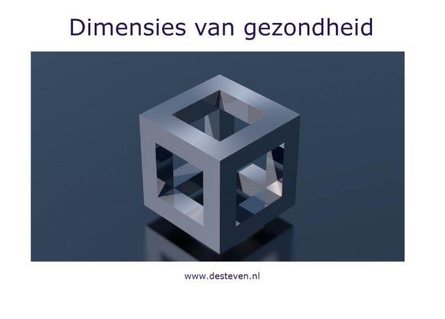 De zes dimensies van positieve gezondheid