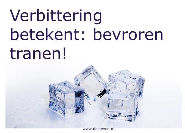 Verbitterd en verbittering