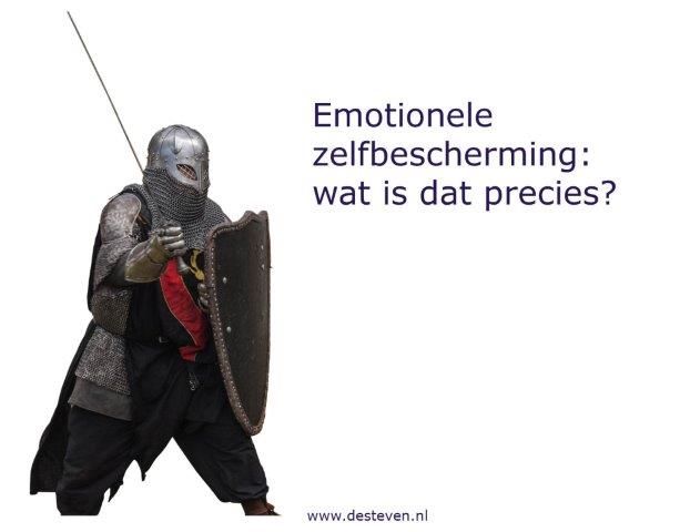 Emotionele zelfbescherming