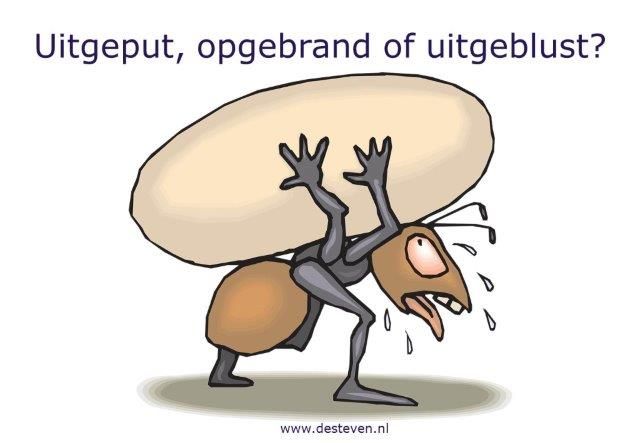 Uitgeput, opgebrand of uitgeblust