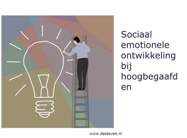 Hoogbegaafd en sociaal emotionele ontwikkeling