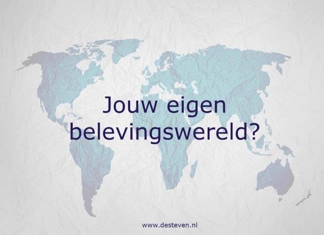 Jouw eigen belevingswereld of fantasiewereld