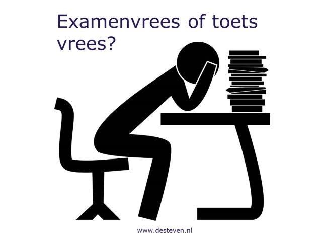 Examenvrees, tentamenvrees en toetsangst