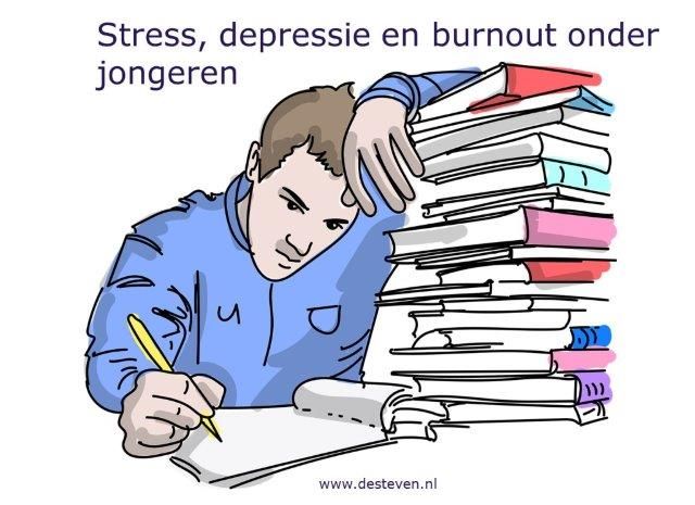 Stress, burnout, depressie onder jongeren en studenten