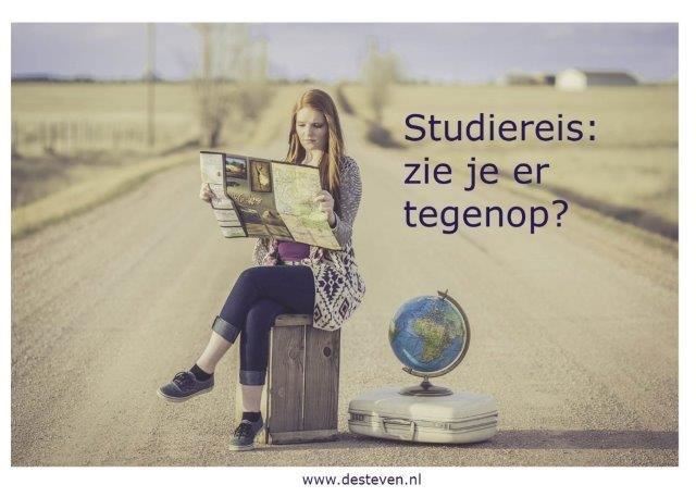 Studiereis: zie je er tegenop?