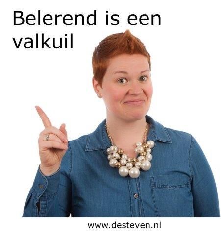 Belerend is een valkuil