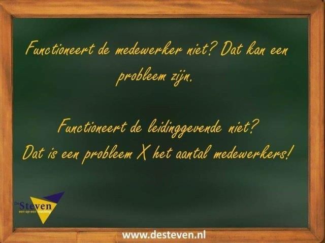 Disfunctioneren leidinggevende