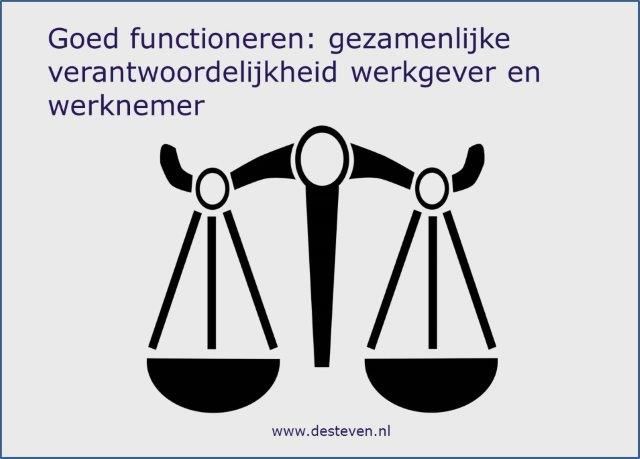 Voorwaarden goed functioneren