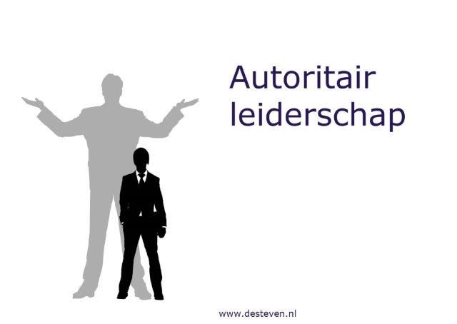 Autoritair leiderschap