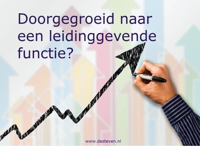 Doorgegroeid naar leidinggevende functie