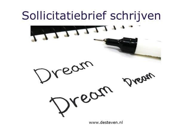 Sollicitatiebrief schrijven training