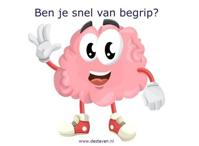 Snel van begrip