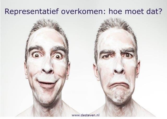 Representatief overkomen