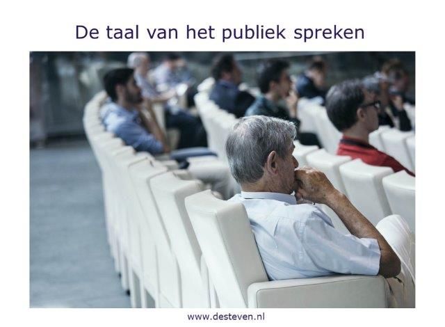 Presenteren en de taal van het publiek spreken