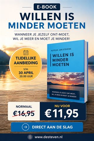 WILLEN IS MINDER MOETEN