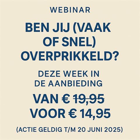aanbieding overprikkeld
