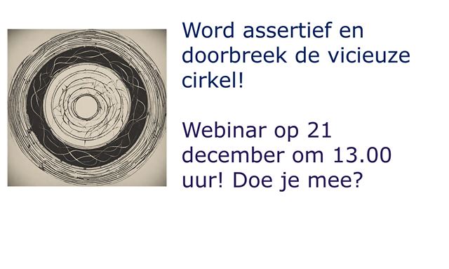 Webinar assertiviteit