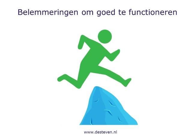 Belemmeringen om te functioneren