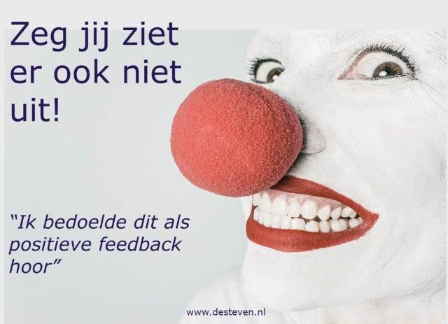 Positieve feedback geven