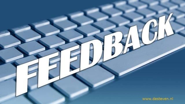 Feedback ontvangen