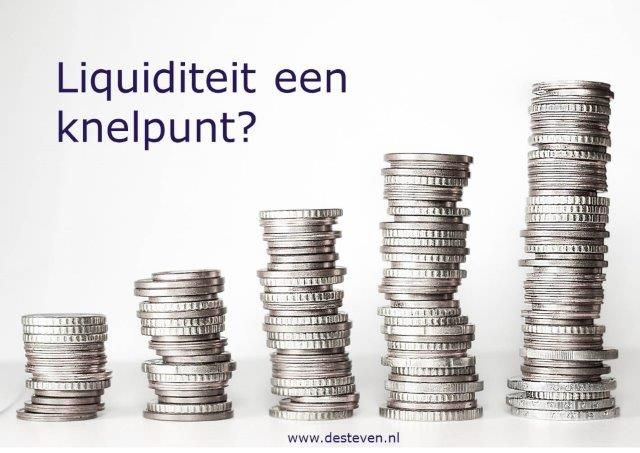 Liquiditeit een knelpunt?