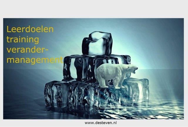 Leerdoelen training verandermanagement