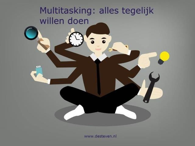 Multitasking: alles tegelijk doen